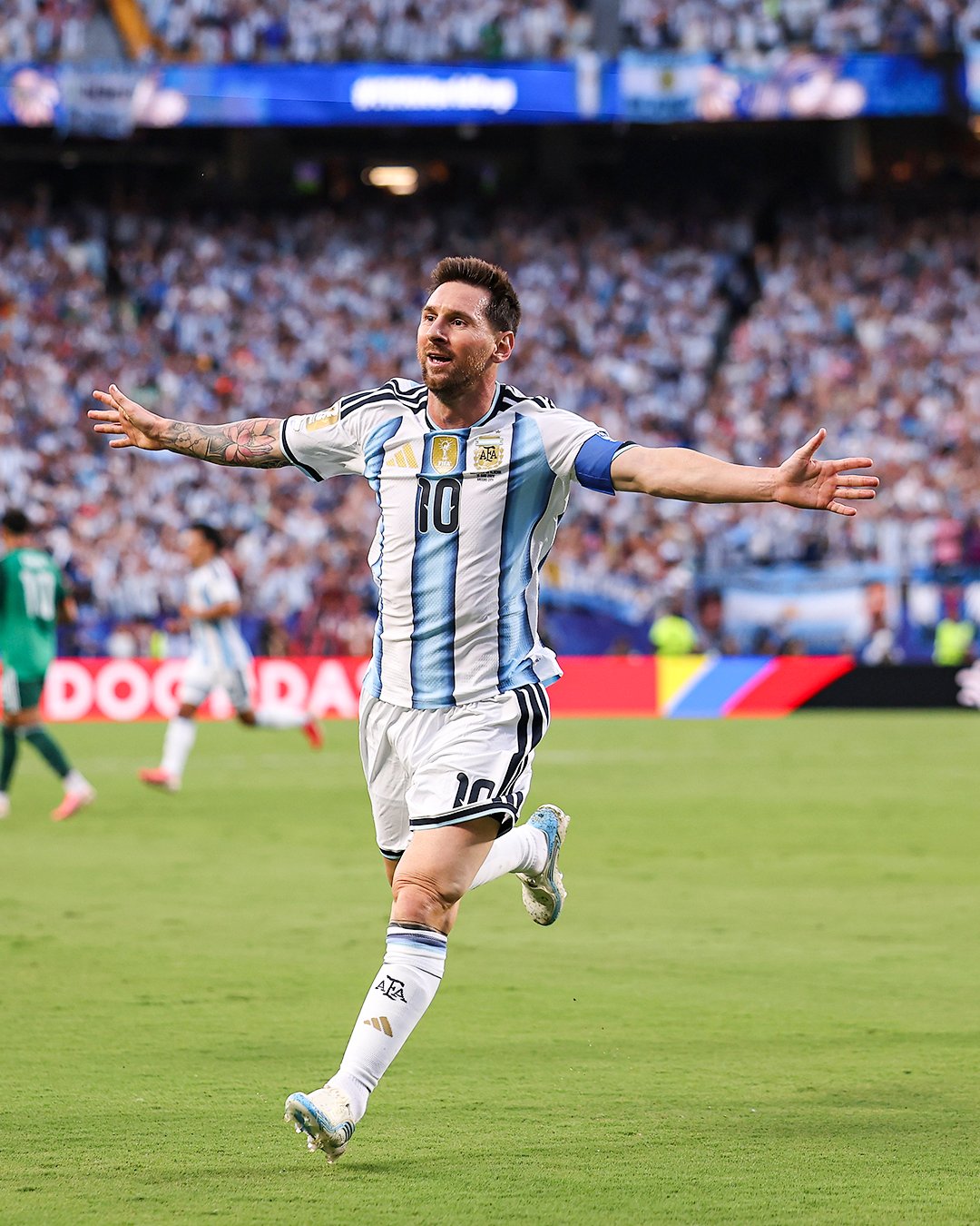 Triplete histórico de Messi